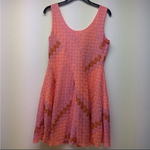 Free People My One and Only Swing Dress Sz L - Picture 4 of 6
